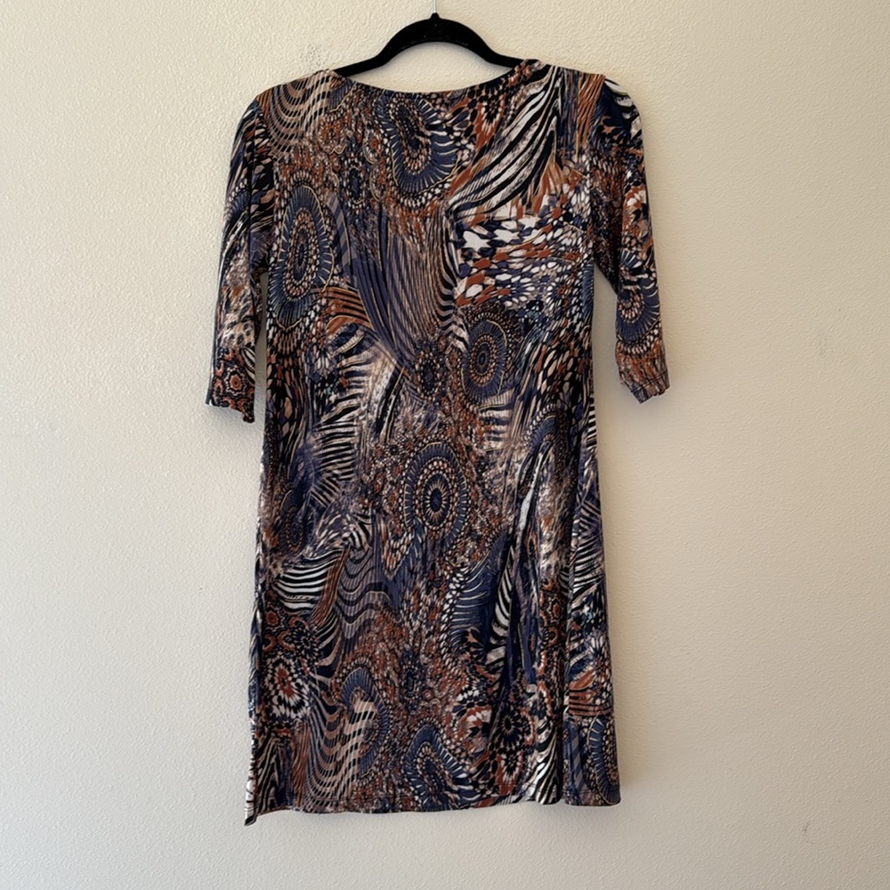 BAGUS Abstract Patterned Dress - Picture 6 of 6